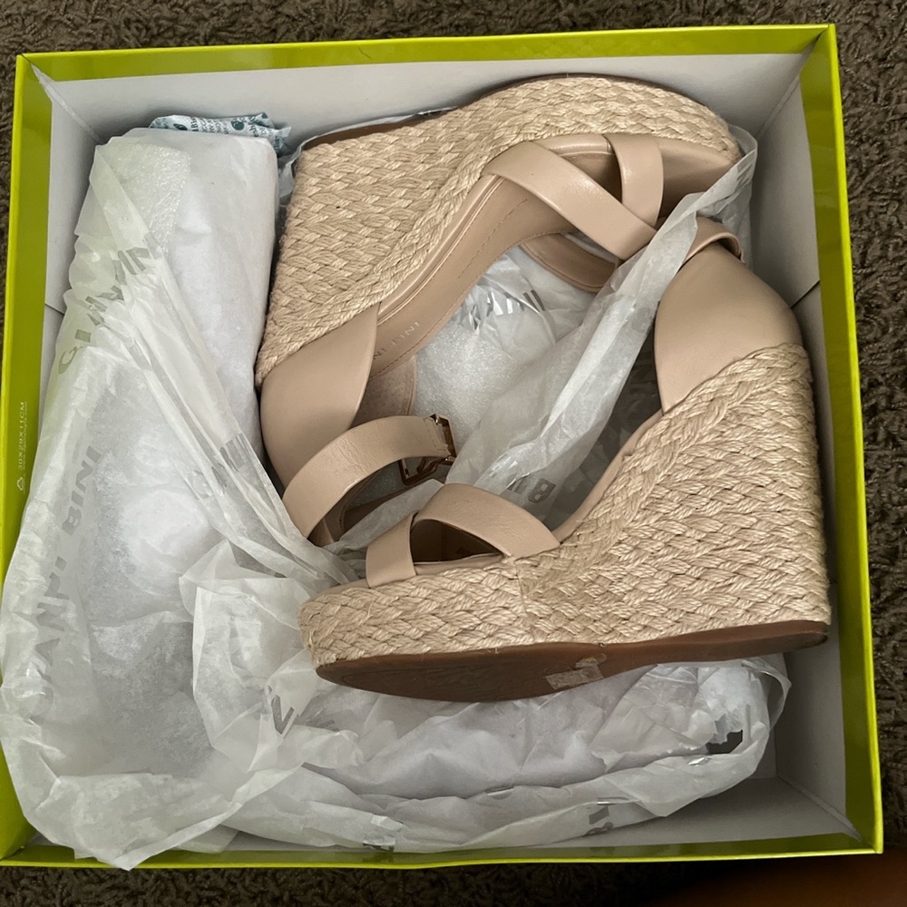 Nude Gianni Binni Wedges only worn once